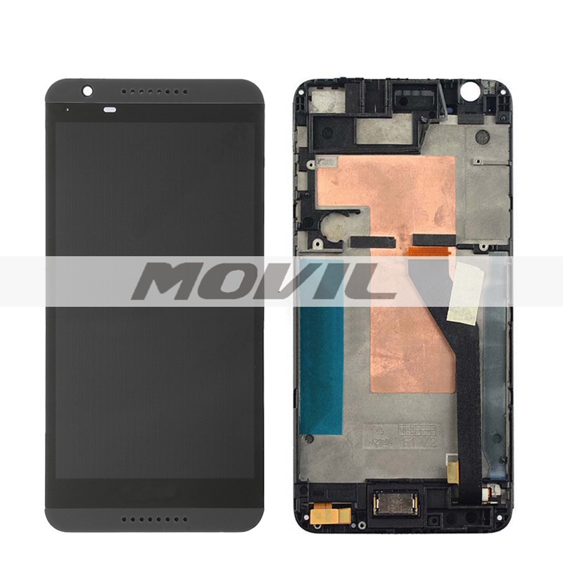 Tested New LCD For HTC Desire 820 LCD Display + Touch Screen Digitizer Full Sets Frame Assembly